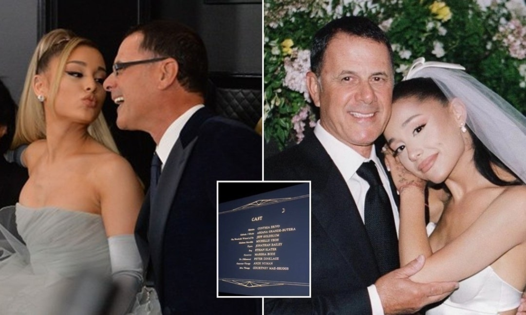 Ariana Grande revealed that when her father (Edward Butera) saw Ari using his name in the credits of Wicked, Ari also… see more