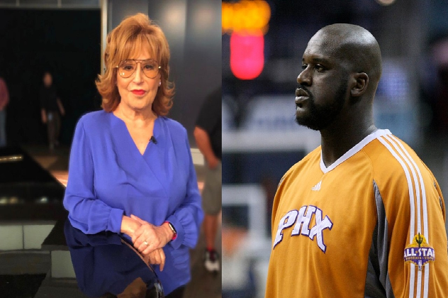 Shaq Throws Joy Behar Out Of His Restaurant,