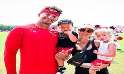 Brittany Mahomes can’t get enough of son Bronze who’s looking more like Patrick everyday