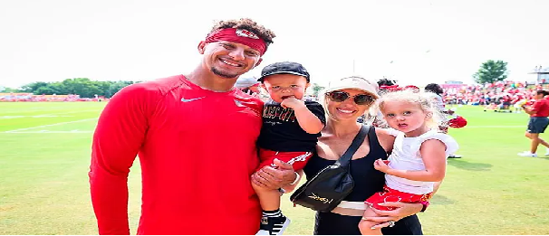 Brittany Mahomes can’t get enough of son Bronze who’s looking more like Patrick everyday