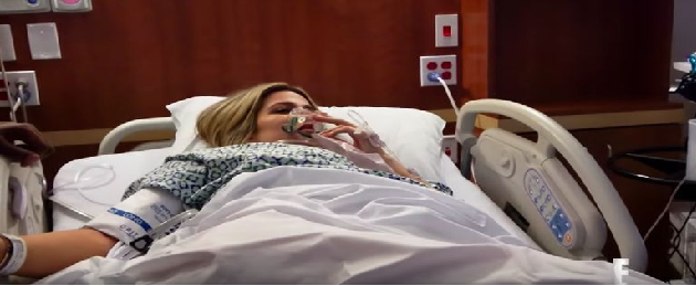 Khloe Kardashian 40, hospitalized just diagnosed with a severe skin cancer. Repo