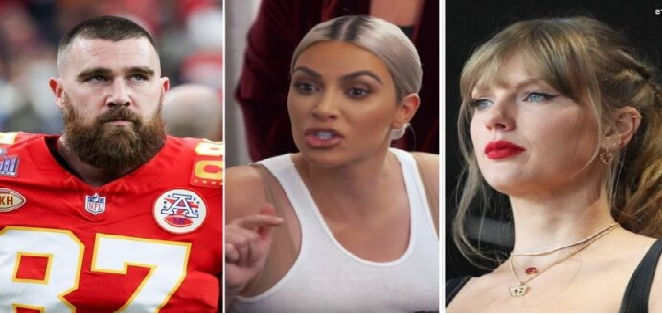 Kim Kardashian PUSHES for NFL BAN on Taylor Swift Attending Games with Travis Kelce, and brand Her as