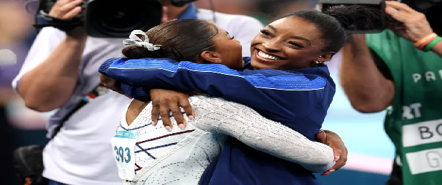 Simone Biles Says Au Revoir to Paris Olympics with Silver Medal on Floor