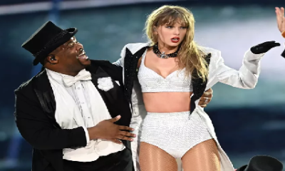 Taylor Swift's Dancer Jokes He Was 'Demure' During Stage Fall That almost Tripped