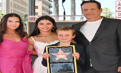 Vince Vaughn's 2 Kids Make Rare Appearance as They Support Their Dad at Hollywood Walk of Fame Ceremony