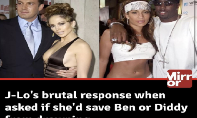 Jennifer Lopez’s brutal response when asked who she’d save from drowning