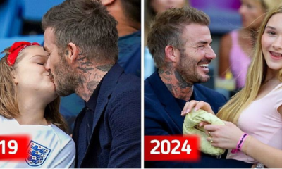 Photos of David Beckham With Daughter Harper Cause a Big Sti