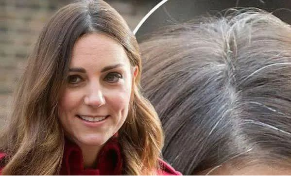 Princess Kate appears very different from her usual look in gol