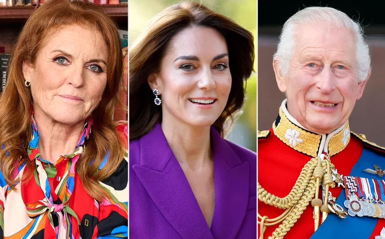 Sarah Ferguson Praises Kate Middleton and King Charles for Inspiring 'Hope' Through Their