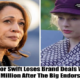 Taylor Swift Loses Brand Deals Worth $125 Million After The Big Endorsement of Kamala H