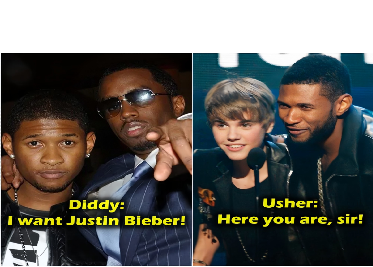 Usher Was Diddy's Victim Since He Was 13 Years Old, Until Justin Bi