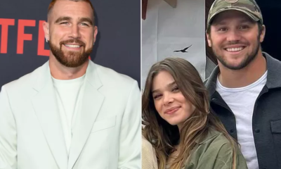 Travis Kelce Celebrates Fellow NFL Star Josh Allen’s Engagement to Hailee Steinfeld: ‘Congratulations’