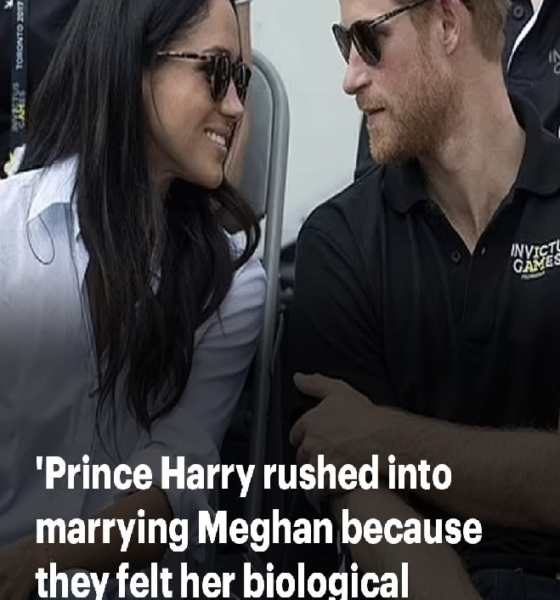 Did Prince Harry rush into marrying Meghan because they both felt