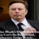 Elon Musk’s pay package from Tesla, worth more than $50 billion, cannot be reinstated, a Delaware judge ordered