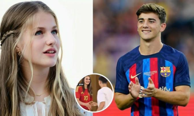 Gavi and Spanish princess Leonor have feelings for each other but they can’t go out and go further because… see more