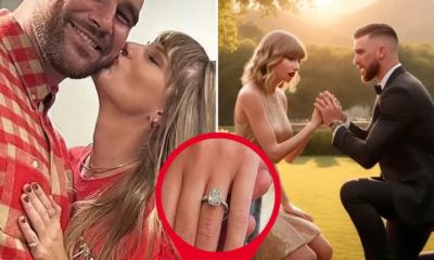 Travis Kelce Proposes to Taylor Swift with a $12 Million Ring in an Intimate Celebration Surrounded by Loved Ones.