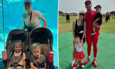 Brittany Mahomes Takes Kids to New Orleans Aquarium Ahead of Husband Patrick’s Historic Super Bowl Run…See Beautiful Pictures as displayed Here