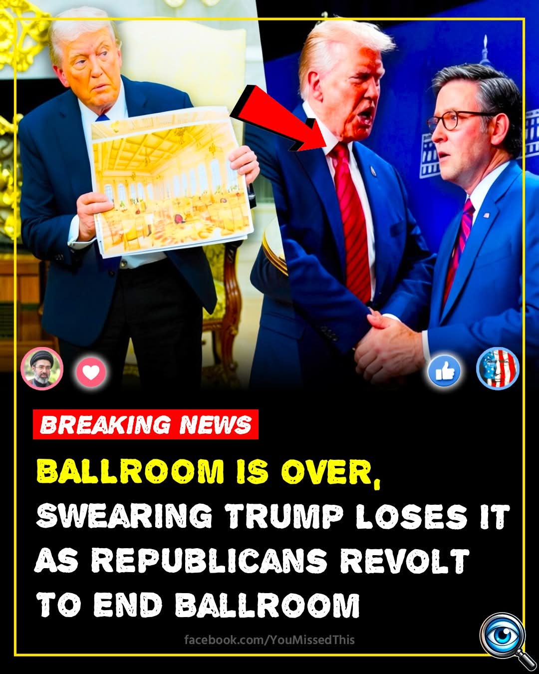 JUST IN: SENATE HUMILIATES TRUMP IN EXPLOSIVE $1 BILLION SHOWDOWN — “BUILD YOUR OWN PALACE, DON!” ???????????? - Firstrol %